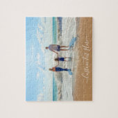 Stellen Sie Ihr Foto- und Textpuzzle ein. Puzzle (Vertikal)