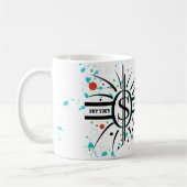 Stellen Sie Ihr Geld dort ein, wo Ihr Mund QUOTE i Kaffeetasse (Links)