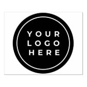 Stellen Sie Ihr individuelles Logo ein | Beruflich Gummistempel (Prägung)