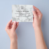 Stellen Sie Ihr Logo hier auf eleganten Imitate au Flyer (Gruppe)