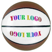 Stellen Sie Ihr Logo oder Ihr Foto Personalisiert Basketball (Vorderseite)