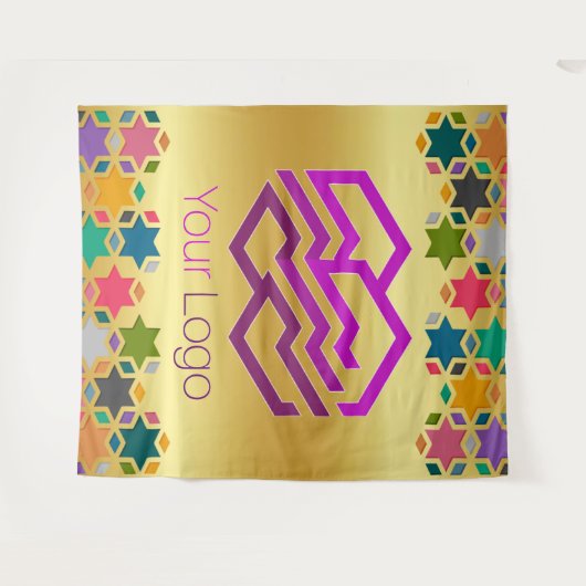 Stellen Sie Ihr Logo oder Ihre Bildband individuel Wandteppich (Vorderseite (Horizontal))