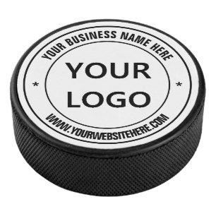 Stellen Sie Ihr Logo und Ihren Text Personalisiert Eishockey Puck