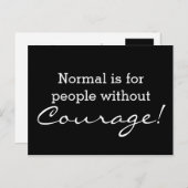 Stellen Sie Ihr lustiges Sprichwort oder Ihre Weis Postkarte (Vorne/Hinten)