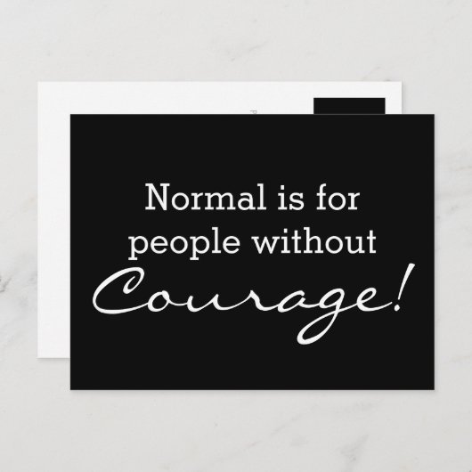 Stellen Sie Ihr lustiges Sprichwort oder Ihre Weis Postkarte (Vorne/Hinten)