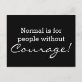 Stellen Sie Ihr lustiges Sprichwort oder Ihre Weis Postkarte (Vorderseite)