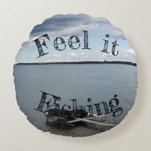 Stellen Sie Ihr personalisiertes Kopfkissen zum An Rundes Kissen