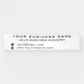 Stellen Sie Ihr Werbebanner für Ihr Unternehmen ei Banner (Horizontal)