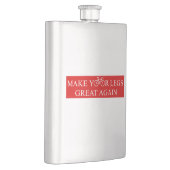 Stellen Sie Ihre Beine groß wieder her Flachmann (Rechts)