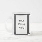 Stellen Sie Ihre eigene 3 Foto-mattierte GlasTasse Mattglastasse (Links)