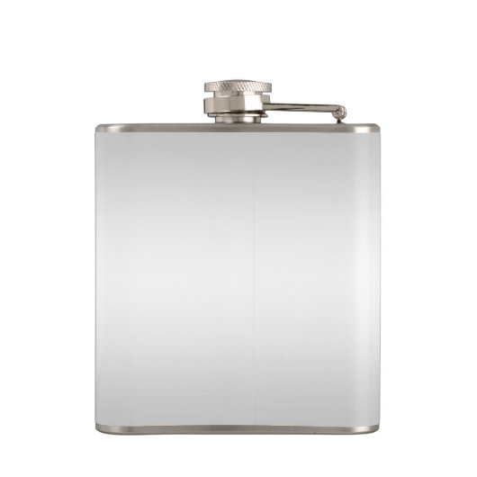 Stellen Sie Ihre eigene coole angesagte Flasche Flachmann (Rückseite)