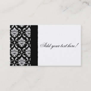Stellen Sie Ihre eigene Damast-Visitenkarte her Visitenkarte