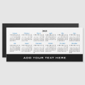 Stellen Sie Ihre eigene der 2018 Magnetkarte (Vorne/Hinten)