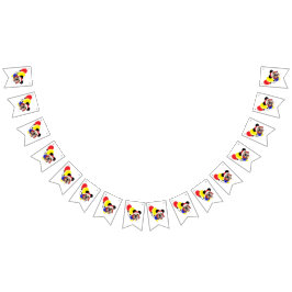 Stellen Sie Ihre eigene Feiertags-Hundefahne her Wimpelkette