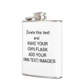 Stellen Sie Ihre eigene Flasche her Flachmann (Links)