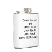 Stellen Sie Ihre eigene Flasche her Flachmann (Rechts)