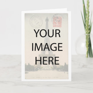 STELLEN Sie IHRE EIGENE Gruß-Karte her Karte