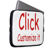 Stellen Sie Ihre eigene Hülse her Laptopschutzhülle (Vorne Rechts)