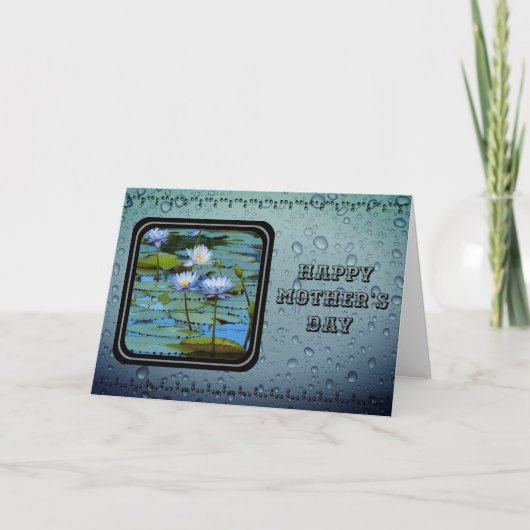 Stellen Sie Ihre eigene Karte der Mutter Tagesher (Vorderseite)