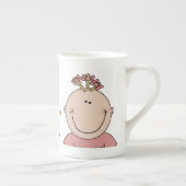 Stellen Sie Ihre eigene Knochen-China-Tasse her Porzellantasse (Rechts)