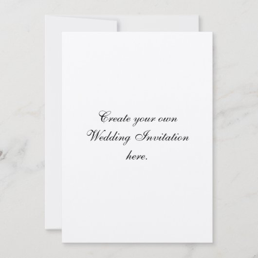 Stellen Sie Ihre eigene kundenspezifische Einladung (Vorderseite)