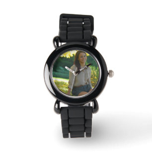 Stellen Sie Ihre eigene kundenspezifische silberne Armbanduhr