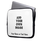 Stellen Sie Ihre eigene Laptop-Hülse her Laptopschutzhülle (Vorderseite Links)