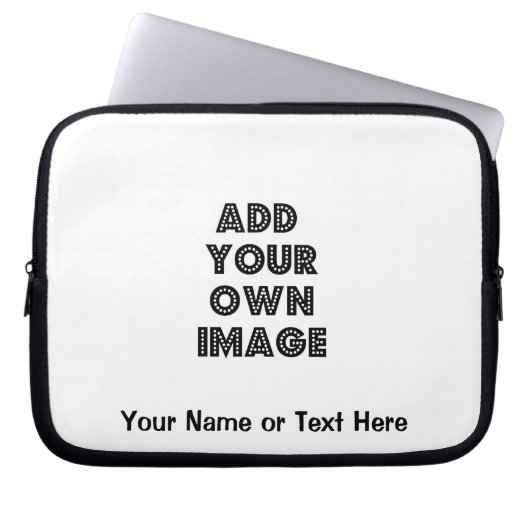 Stellen Sie Ihre eigene Laptop-Hülse her Laptopschutzhülle (Vorderseite)