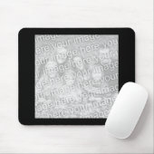 Stellen Sie Ihre eigene Mausunterlage her Mousepad (Mit Mouse)
