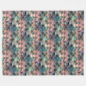 Stellen Sie Ihre eigene Meerjungfrauskalen Decke (Vorderseite (Horizontal))