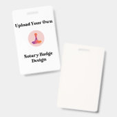 Stellen Sie Ihre eigene moderne Notar-Foto-ID benu Ausweis (Vorder- & Rückseite)