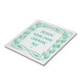 Stellen Sie Ihre eigene Nouveau Garten-Fliese her Fliese (Seite)