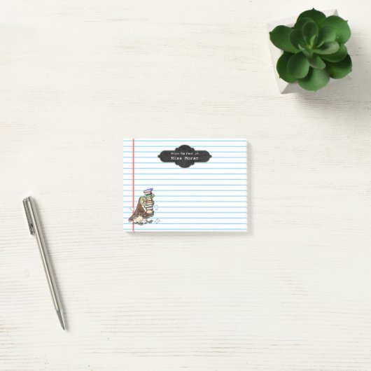 Stellen Sie Ihre eigene personalisierte Eule des Post-it Klebezettel (Büro)