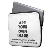 Stellen Sie Ihre eigene personalisierte Laptopschutzhülle (Vorderseite Links)