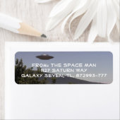 Stellen Sie Ihre eigene UFO-Rücksendeadresse-Label (Insitu)