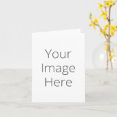 Stellen Sie Ihre eigene vertikale Anmerkungs-Karte Karte (Gelbe Blume)