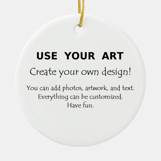 Stellen Sie Ihre eigenen Dekorationen benutzen Keramikornament (Vorne)