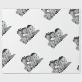 Stellen Sie Ihre eigenen Foto-Kinder her Geschenkpapier (Flach)