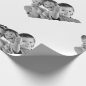 Stellen Sie Ihre eigenen Foto-Kinder her Geschenkpapier (Ecke)