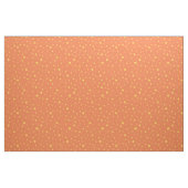 Stellen Sie Ihre eigenen Goldpolka-Punkte in Orang Stoff (Fat Quarter (45,7 x 55,9 cm))