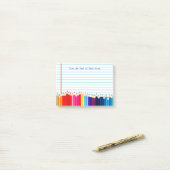 Stellen Sie Ihre eigenen Post-it Klebezettel (Auf Schreibtisch)