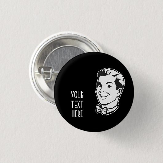 STELLEN SIE IHRE EIGENEN RETRO BUTTON (Vorne & Hinten)