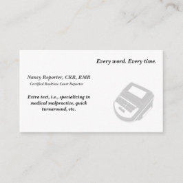 Stellen Sie Ihre eigenen Visitenkarte