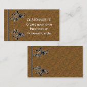 STELLEN Sie Ihre eigenen Visitenkarten her Visitenkarte (Vorne/Hinten)