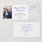 Stellen Sie Ihre eigenen Visitenkarten Pac… her - Visitenkarte (Vorne/Hinten)