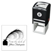 Stellen Sie Ihre eleganten Logofedern mit Quill & Permastempel (Beispiel)