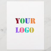 Stellen Sie Ihre Flyer für Werbeaktionen für Logos (Hinten)