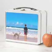 Stellen Sie Ihre Foto Metal Lunch Box ein (Beispiel)