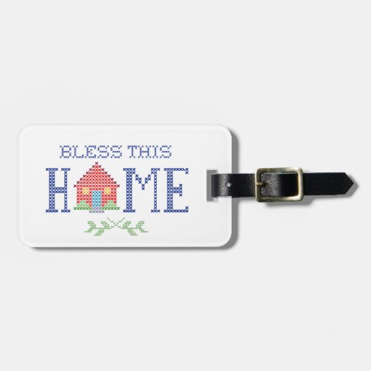 Stellen Sie Ihre Gepäckmarke ein Gepäckanhänger (Vorderseite horizontal)