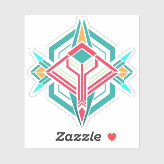 Stellen Sie Ihre Geräte mit diesen Aufklebern hera Aufkleber (Blatt)